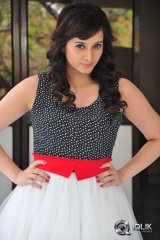 Harshika Poonacha at Appudala Ippudila Audio Success Meet